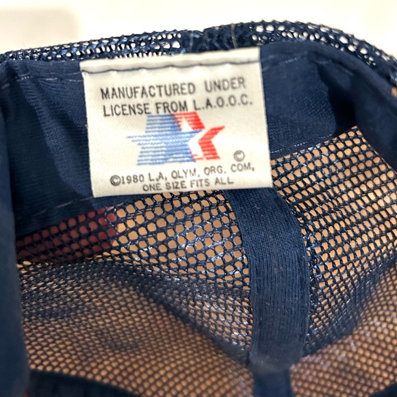 1984 Olympics LA Los Angeles California Trucker Hat Vintage Retro Snapback - Picture 4 of 9